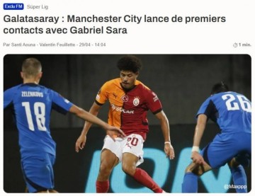 法媒:曼城有意加拉塔萨雷中场G-萨拉,已初步联系其经纪人团队